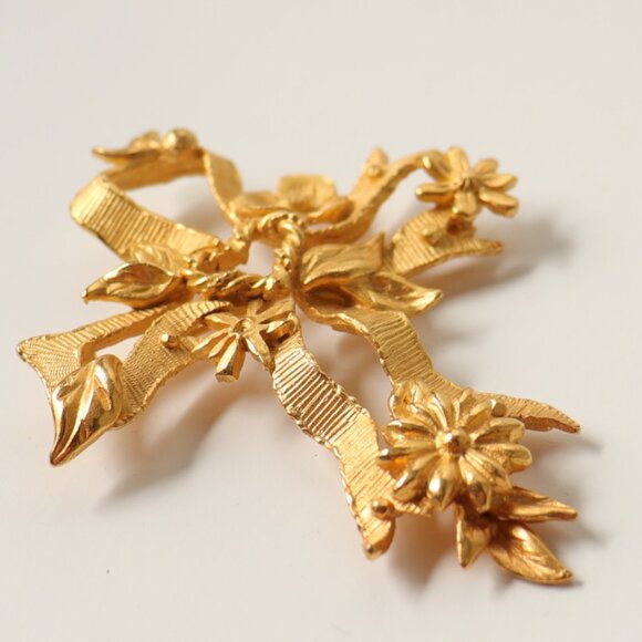 Rare Vintage Christian Lacroix Cross Purchased in Paris For Sale